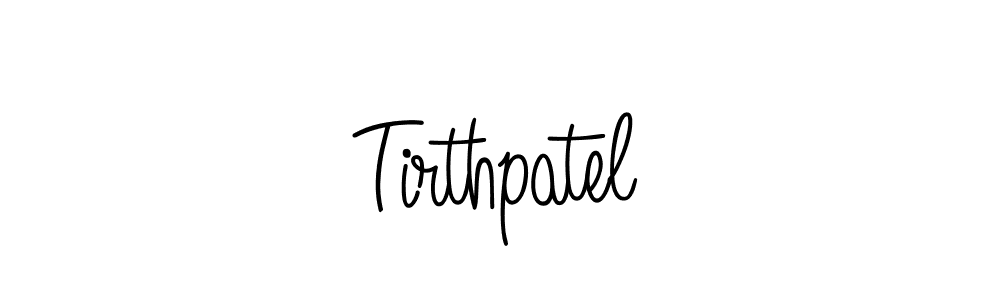 Make a beautiful signature design for name Tirthpatel. Use this online signature maker to create a handwritten signature for free. Tirthpatel signature style 5 images and pictures png