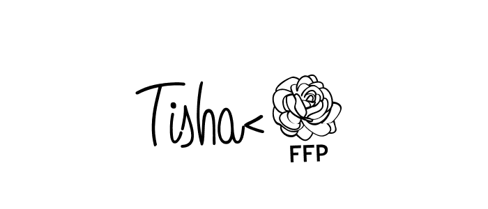 if you are searching for the best signature style for your name Tisha<3. so please give up your signature search. here we have designed multiple signature styles  using Angelique-Rose-font-FFP. Tisha<3 signature style 5 images and pictures png