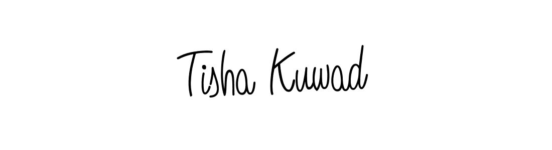 Once you've used our free online signature maker to create your best signature Angelique-Rose-font-FFP style, it's time to enjoy all of the benefits that Tisha Kuwad name signing documents. Tisha Kuwad signature style 5 images and pictures png