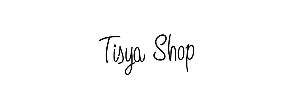 if you are searching for the best signature style for your name Tisya Shop. so please give up your signature search. here we have designed multiple signature styles  using Angelique-Rose-font-FFP. Tisya Shop signature style 5 images and pictures png