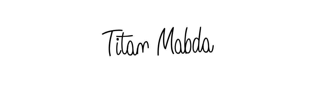 Also You can easily find your signature by using the search form. We will create Titan Mabda name handwritten signature images for you free of cost using Angelique-Rose-font-FFP sign style. Titan Mabda signature style 5 images and pictures png