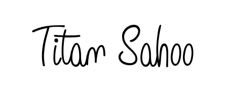 How to make Titan Sahoo name signature. Use Angelique-Rose-font-FFP style for creating short signs online. This is the latest handwritten sign. Titan Sahoo signature style 5 images and pictures png