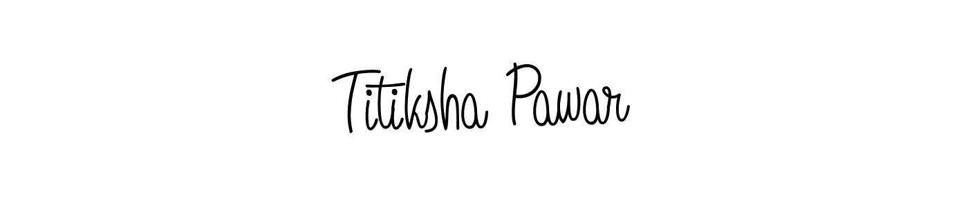Check out images of Autograph of Titiksha Pawar name. Actor Titiksha Pawar Signature Style. Angelique-Rose-font-FFP is a professional sign style online. Titiksha Pawar signature style 5 images and pictures png