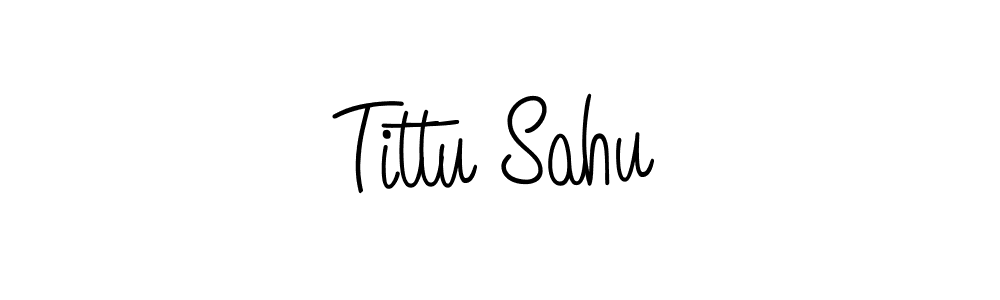 Once you've used our free online signature maker to create your best signature Angelique-Rose-font-FFP style, it's time to enjoy all of the benefits that Tittu Sahu name signing documents. Tittu Sahu signature style 5 images and pictures png