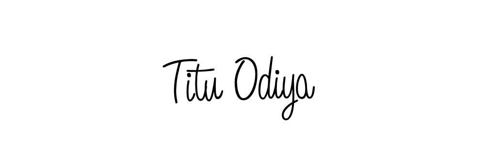 Once you've used our free online signature maker to create your best signature Angelique-Rose-font-FFP style, it's time to enjoy all of the benefits that Titu Odiya name signing documents. Titu Odiya signature style 5 images and pictures png