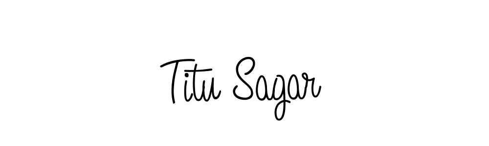 Make a beautiful signature design for name Titu Sagar. Use this online signature maker to create a handwritten signature for free. Titu Sagar signature style 5 images and pictures png