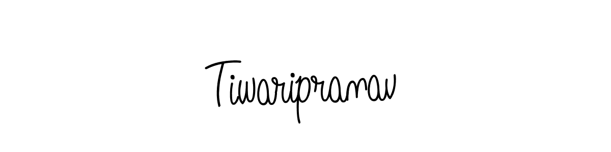 Tiwaripranav stylish signature style. Best Handwritten Sign (Angelique-Rose-font-FFP) for my name. Handwritten Signature Collection Ideas for my name Tiwaripranav. Tiwaripranav signature style 5 images and pictures png