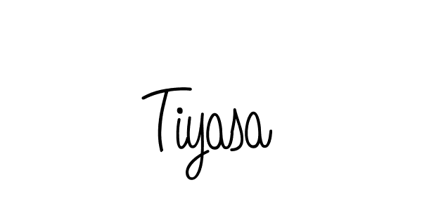 Also we have Tiyasa name is the best signature style. Create professional handwritten signature collection using Angelique-Rose-font-FFP autograph style. Tiyasa signature style 5 images and pictures png