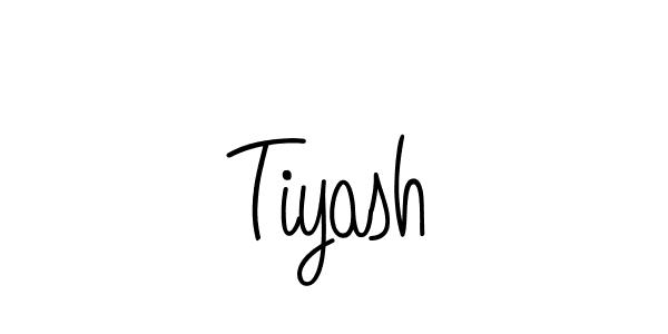 Tiyash stylish signature style. Best Handwritten Sign (Angelique-Rose-font-FFP) for my name. Handwritten Signature Collection Ideas for my name Tiyash. Tiyash signature style 5 images and pictures png