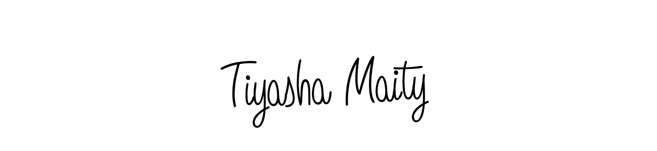 Make a beautiful signature design for name Tiyasha Maity. Use this online signature maker to create a handwritten signature for free. Tiyasha Maity signature style 5 images and pictures png