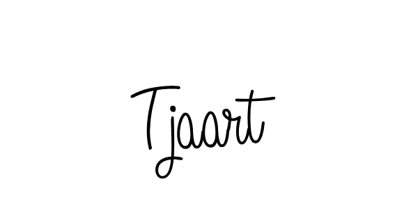 Make a beautiful signature design for name Tjaart. With this signature (Angelique-Rose-font-FFP) style, you can create a handwritten signature for free. Tjaart signature style 5 images and pictures png