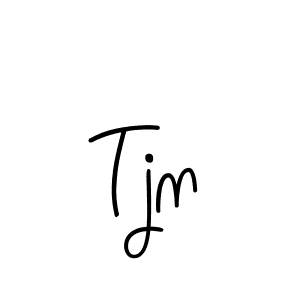 Design your own signature with our free online signature maker. With this signature software, you can create a handwritten (Angelique-Rose-font-FFP) signature for name Tjn. Tjn signature style 5 images and pictures png
