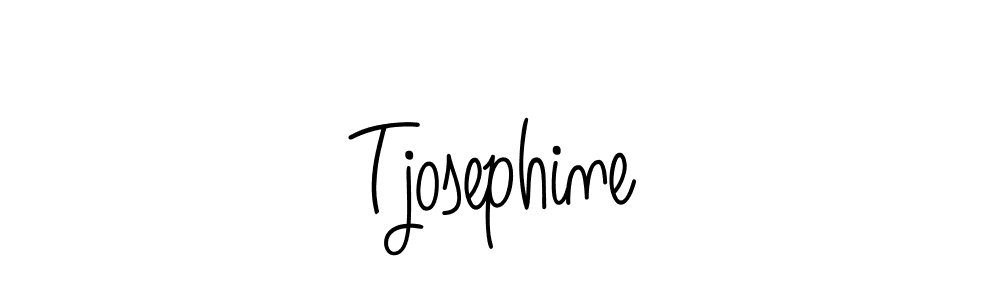 How to Draw Tjosephine signature style? Angelique-Rose-font-FFP is a latest design signature styles for name Tjosephine. Tjosephine signature style 5 images and pictures png