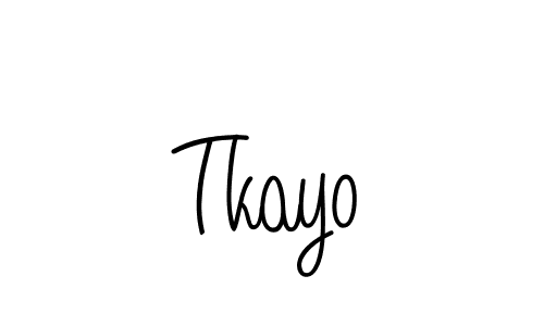 You can use this online signature creator to create a handwritten signature for the name Tkayo. This is the best online autograph maker. Tkayo signature style 5 images and pictures png