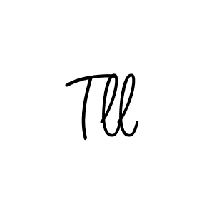 Design your own signature with our free online signature maker. With this signature software, you can create a handwritten (Angelique-Rose-font-FFP) signature for name Tll. Tll signature style 5 images and pictures png