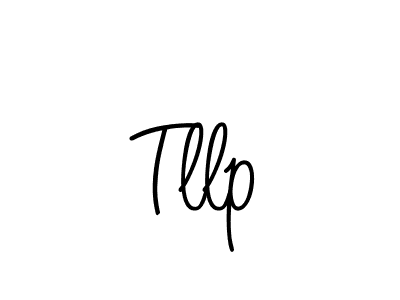 Tllp stylish signature style. Best Handwritten Sign (Angelique-Rose-font-FFP) for my name. Handwritten Signature Collection Ideas for my name Tllp. Tllp signature style 5 images and pictures png