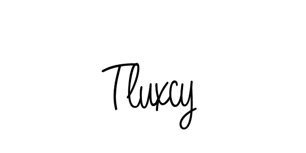 Tluxcy stylish signature style. Best Handwritten Sign (Angelique-Rose-font-FFP) for my name. Handwritten Signature Collection Ideas for my name Tluxcy. Tluxcy signature style 5 images and pictures png