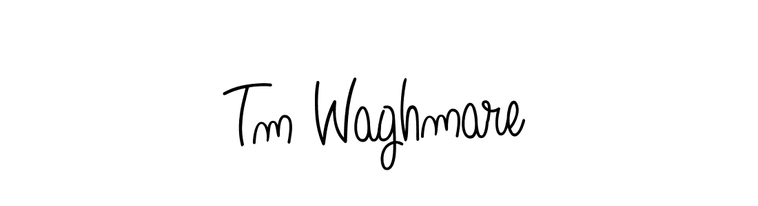 Also we have Tm Waghmare name is the best signature style. Create professional handwritten signature collection using Angelique-Rose-font-FFP autograph style. Tm Waghmare signature style 5 images and pictures png