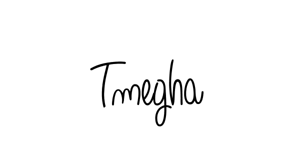 Design your own signature with our free online signature maker. With this signature software, you can create a handwritten (Angelique-Rose-font-FFP) signature for name Tmegha. Tmegha signature style 5 images and pictures png