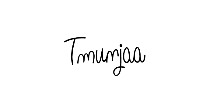 Also You can easily find your signature by using the search form. We will create Tmunjaa name handwritten signature images for you free of cost using Angelique-Rose-font-FFP sign style. Tmunjaa signature style 5 images and pictures png