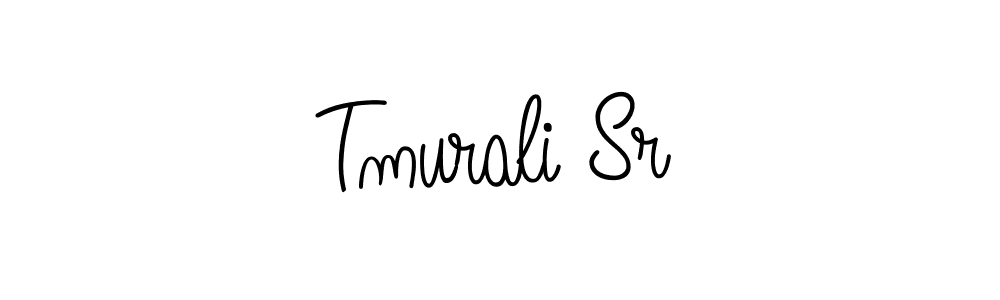 Design your own signature with our free online signature maker. With this signature software, you can create a handwritten (Angelique-Rose-font-FFP) signature for name Tmurali Sr. Tmurali Sr signature style 5 images and pictures png