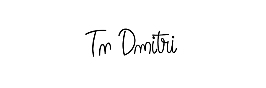 You should practise on your own different ways (Angelique-Rose-font-FFP) to write your name (Tn Dmitri) in signature. don't let someone else do it for you. Tn Dmitri signature style 5 images and pictures png