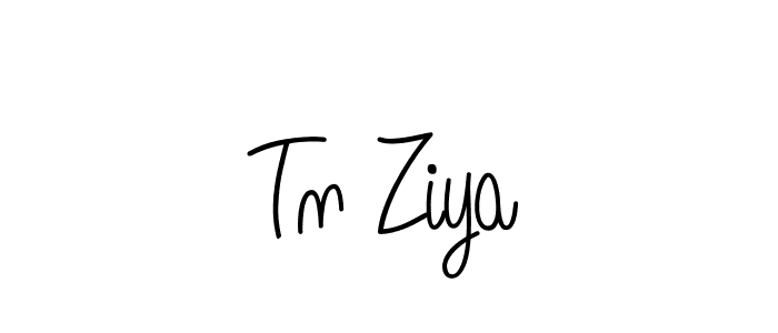How to Draw Tn Ziya signature style? Angelique-Rose-font-FFP is a latest design signature styles for name Tn Ziya. Tn Ziya signature style 5 images and pictures png