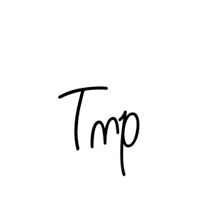 Use a signature maker to create a handwritten signature online. With this signature software, you can design (Angelique-Rose-font-FFP) your own signature for name Tnp. Tnp signature style 5 images and pictures png