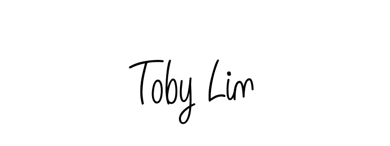 Create a beautiful signature design for name Toby Lin. With this signature (Angelique-Rose-font-FFP) fonts, you can make a handwritten signature for free. Toby Lin signature style 5 images and pictures png