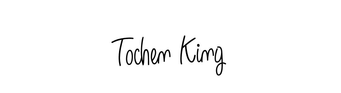 if you are searching for the best signature style for your name Tochen King. so please give up your signature search. here we have designed multiple signature styles  using Angelique-Rose-font-FFP. Tochen King signature style 5 images and pictures png