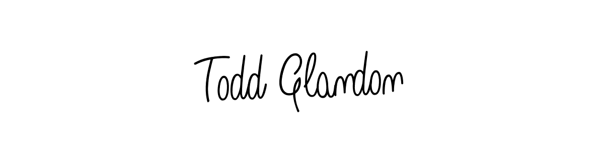Check out images of Autograph of Todd Glandon name. Actor Todd Glandon Signature Style. Angelique-Rose-font-FFP is a professional sign style online. Todd Glandon signature style 5 images and pictures png