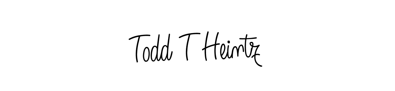 Make a short Todd T Heintz signature style. Manage your documents anywhere anytime using Angelique-Rose-font-FFP. Create and add eSignatures, submit forms, share and send files easily. Todd T Heintz signature style 5 images and pictures png