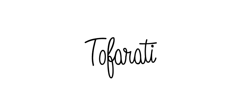 Tofarati stylish signature style. Best Handwritten Sign (Angelique-Rose-font-FFP) for my name. Handwritten Signature Collection Ideas for my name Tofarati. Tofarati signature style 5 images and pictures png
