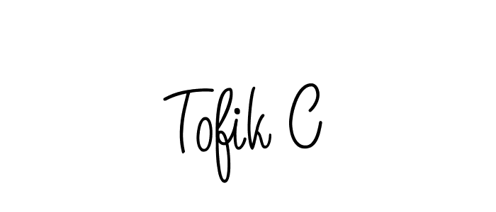 It looks lik you need a new signature style for name Tofik C. Design unique handwritten (Angelique-Rose-font-FFP) signature with our free signature maker in just a few clicks. Tofik C signature style 5 images and pictures png