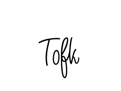 It looks lik you need a new signature style for name Tofk. Design unique handwritten (Angelique-Rose-font-FFP) signature with our free signature maker in just a few clicks. Tofk signature style 5 images and pictures png
