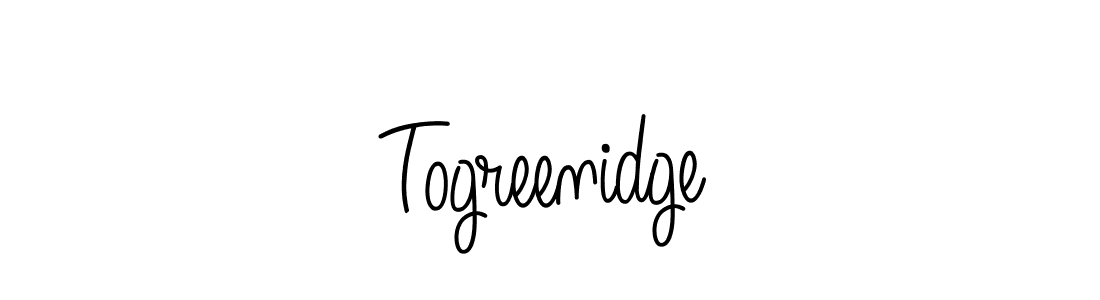 Here are the top 10 professional signature styles for the name Togreenidge. These are the best autograph styles you can use for your name. Togreenidge signature style 5 images and pictures png
