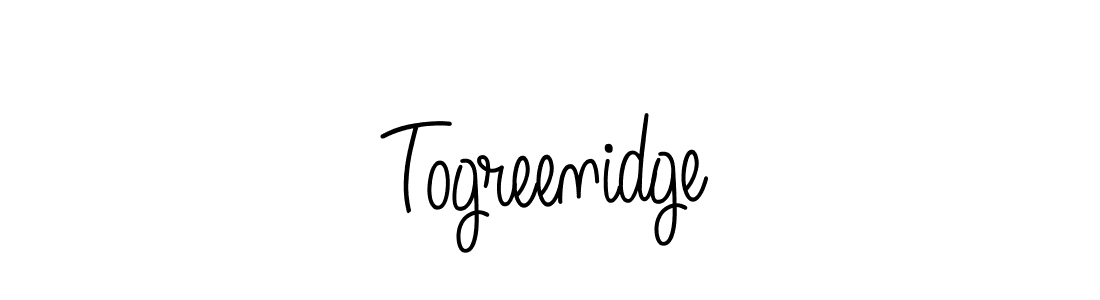 Here are the top 10 professional signature styles for the name Togreenidge. These are the best autograph styles you can use for your name. Togreenidge signature style 5 images and pictures png