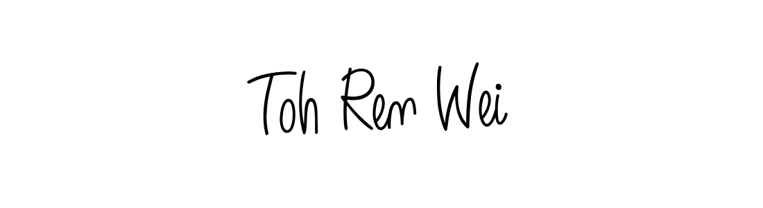 Make a short Toh Ren Wei signature style. Manage your documents anywhere anytime using Angelique-Rose-font-FFP. Create and add eSignatures, submit forms, share and send files easily. Toh Ren Wei signature style 5 images and pictures png