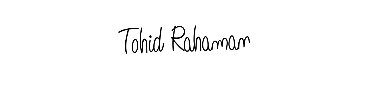 This is the best signature style for the Tohid Rahaman name. Also you like these signature font (Angelique-Rose-font-FFP). Mix name signature. Tohid Rahaman signature style 5 images and pictures png