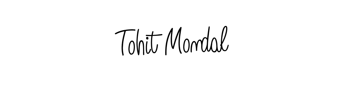 if you are searching for the best signature style for your name Tohit Mondal. so please give up your signature search. here we have designed multiple signature styles  using Angelique-Rose-font-FFP. Tohit Mondal signature style 5 images and pictures png