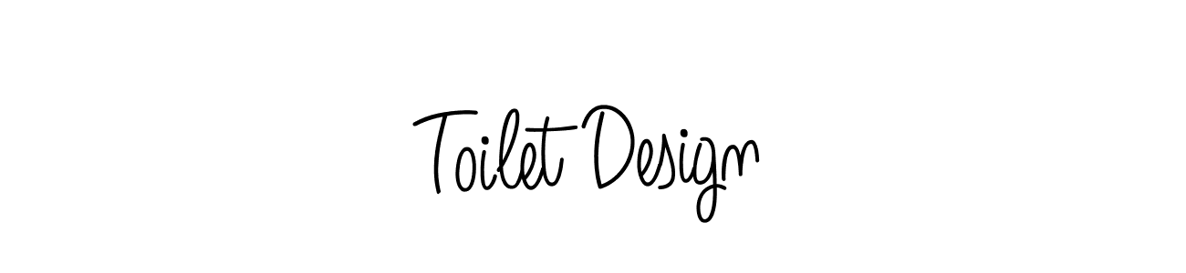 Best and Professional Signature Style for Toilet Design. Angelique-Rose-font-FFP Best Signature Style Collection. Toilet Design signature style 5 images and pictures png