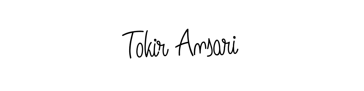 It looks lik you need a new signature style for name Tokir Ansari. Design unique handwritten (Angelique-Rose-font-FFP) signature with our free signature maker in just a few clicks. Tokir Ansari signature style 5 images and pictures png
