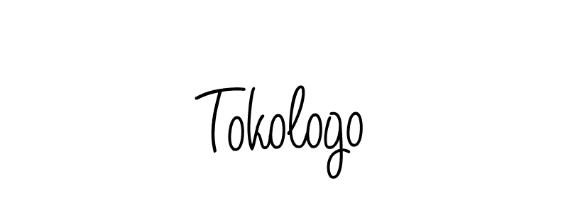 Similarly Angelique-Rose-font-FFP is the best handwritten signature design. Signature creator online .You can use it as an online autograph creator for name Tokologo. Tokologo signature style 5 images and pictures png