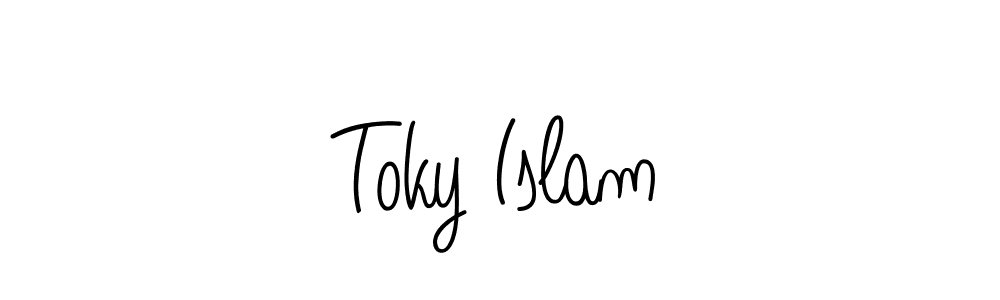 Make a beautiful signature design for name Toky Islam. Use this online signature maker to create a handwritten signature for free. Toky Islam signature style 5 images and pictures png