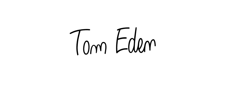 Check out images of Autograph of Tom Eden name. Actor Tom Eden Signature Style. Angelique-Rose-font-FFP is a professional sign style online. Tom Eden signature style 5 images and pictures png