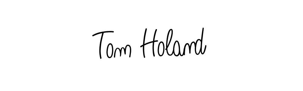 Best and Professional Signature Style for Tom Holand. Angelique-Rose-font-FFP Best Signature Style Collection. Tom Holand signature style 5 images and pictures png