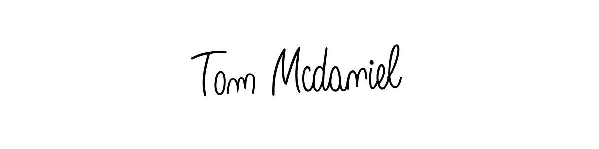 Make a beautiful signature design for name Tom Mcdaniel. Use this online signature maker to create a handwritten signature for free. Tom Mcdaniel signature style 5 images and pictures png