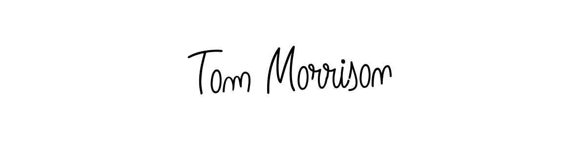 Make a beautiful signature design for name Tom Morrison. Use this online signature maker to create a handwritten signature for free. Tom Morrison signature style 5 images and pictures png