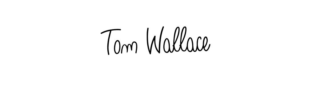 How to make Tom Wallace name signature. Use Angelique-Rose-font-FFP style for creating short signs online. This is the latest handwritten sign. Tom Wallace signature style 5 images and pictures png