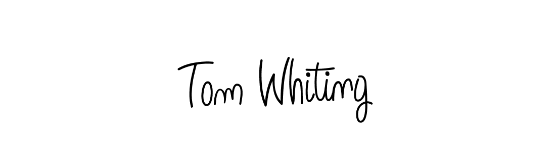 The best way (Angelique-Rose-font-FFP) to make a short signature is to pick only two or three words in your name. The name Tom Whiting include a total of six letters. For converting this name. Tom Whiting signature style 5 images and pictures png